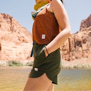 Topo Designs River Shorts / Womens / Olive